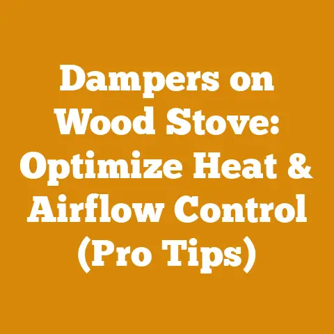 Dampers on Wood Stove: Optimize Heat & Airflow Control (Pro Tips)