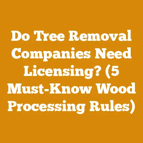 Do Tree Removal Companies Need Licensing? (5 Must-Know Wood Processing Rules)
