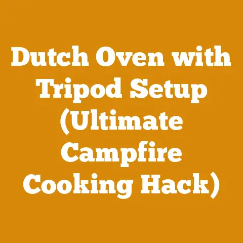 Dutch Oven with Tripod Setup (Ultimate Campfire Cooking Hack)