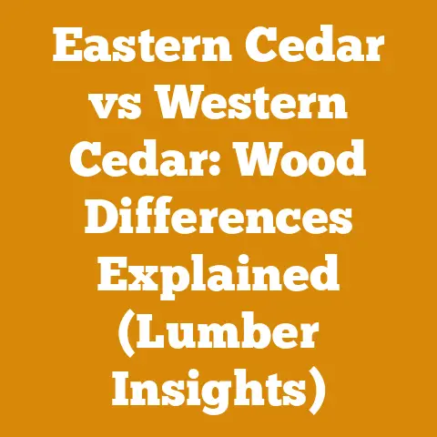Eastern Cedar vs Western Cedar: Wood Differences Explained (Lumber Insights)
