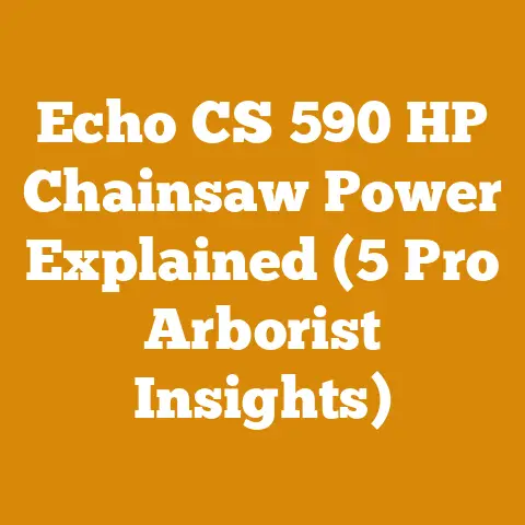 Echo CS 590 HP Chainsaw Power Explained (5 Pro Arborist Insights)