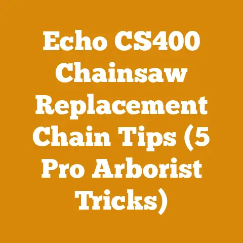 Echo CS400 Chainsaw Replacement Chain Tips (5 Pro Arborist Tricks)