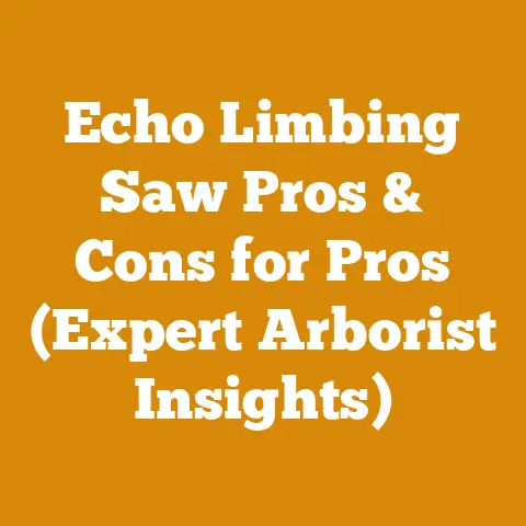 Echo Limbing Saw Pros & Cons for Pros (Expert Arborist Insights)