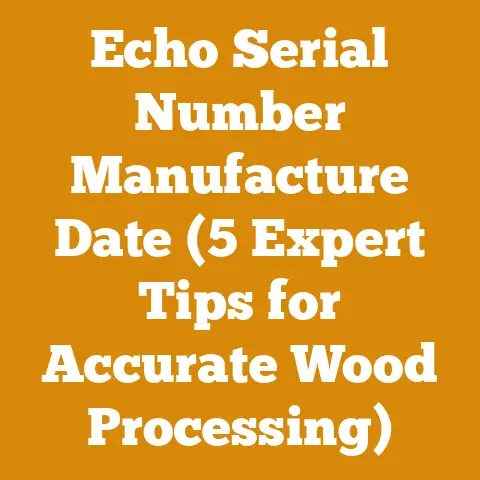 Echo Serial Number Manufacture Date (5 Expert Tips for Accurate Wood Processing)
