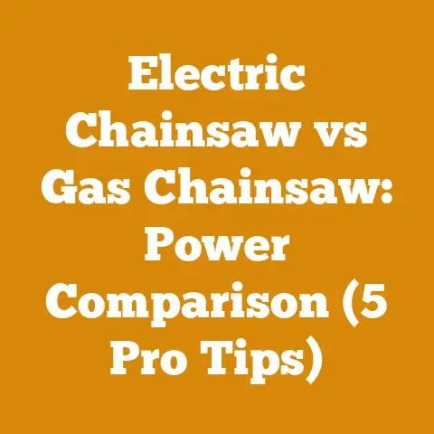 Electric Chainsaw vs Gas Chainsaw: Power Comparison (5 Pro Tips)