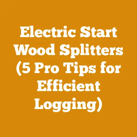 Electric Start Wood Splitters (5 Pro Tips for Efficient Logging)