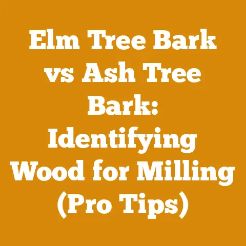 Elm Tree Bark vs Ash Tree Bark: Identifying Wood for Milling (Pro Tips)