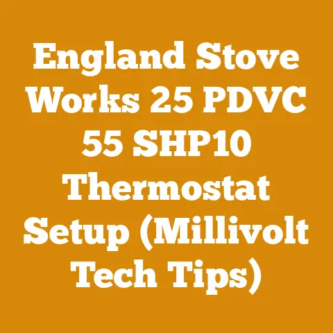 England Stove Works 25 PDVC 55 SHP10 Thermostat Setup (Millivolt Tech Tips)