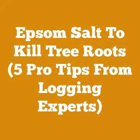 Epsom Salt To Kill Tree Roots (5 Pro Tips From Logging Experts)