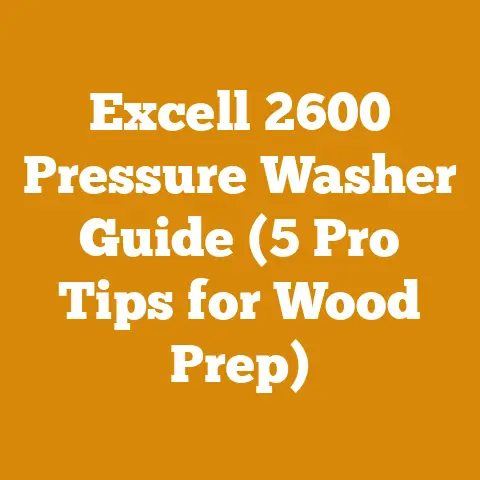 Excell 2600 Pressure Washer Guide (5 Pro Tips for Wood Prep)