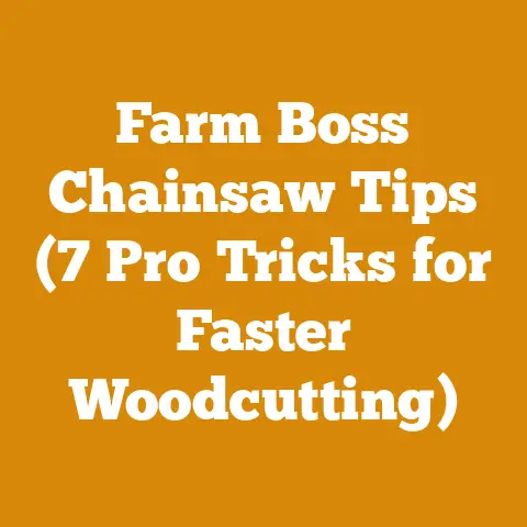 Farm Boss Chainsaw Tips (7 Pro Tricks for Faster Woodcutting)