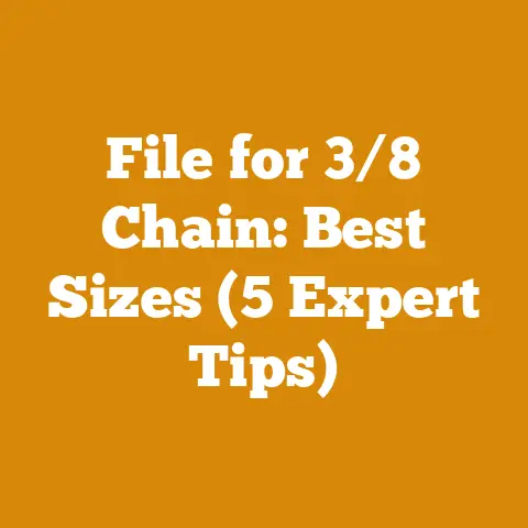 File for 3/8 Chain: Best Sizes (5 Expert Tips)