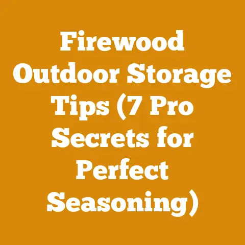 Firewood Outdoor Storage Tips (7 Pro Secrets for Perfect Seasoning)