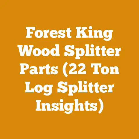 Forest King Wood Splitter Parts (22 Ton Log Splitter Insights)