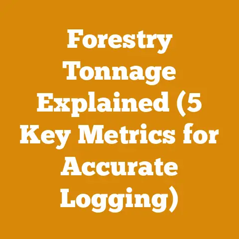 Forestry Tonnage Explained (5 Key Metrics for Accurate Logging)