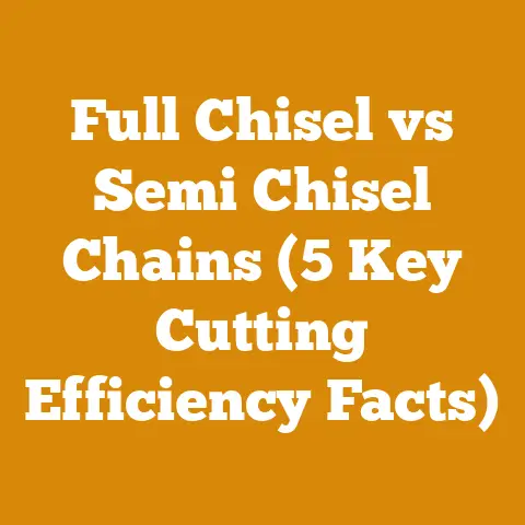 Full Chisel vs Semi Chisel Chains (5 Key Cutting Efficiency Facts)