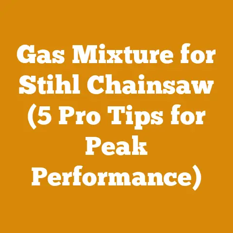 Gas Mixture for Stihl Chainsaw (5 Pro Tips for Peak Performance)