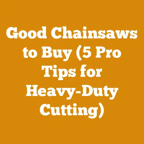Good Chainsaws to Buy (5 Pro Tips for Heavy-Duty Cutting)