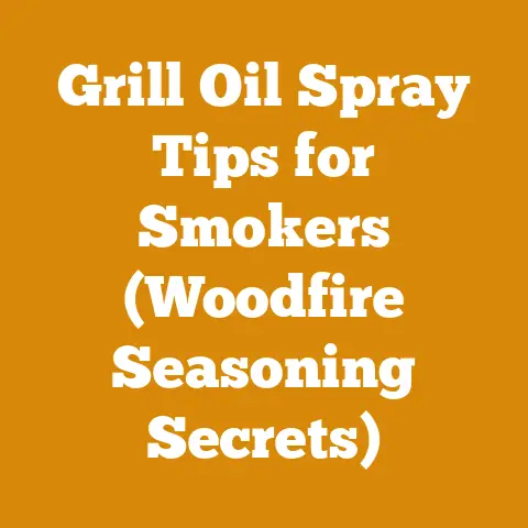 Grill Oil Spray Tips for Smokers (Woodfire Seasoning Secrets)