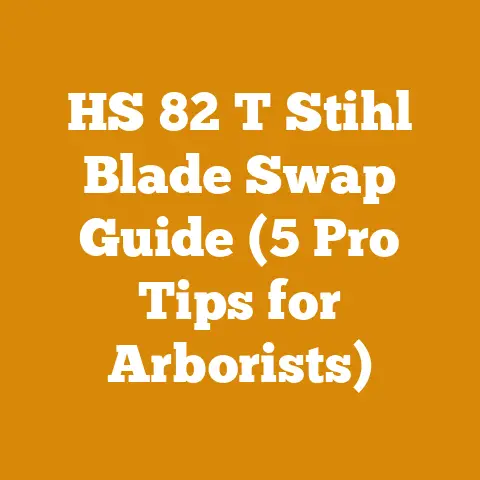 HS 82 T Stihl Blade Swap Guide (5 Pro Tips for Arborists)