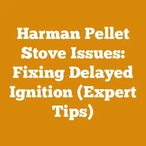 Harman Pellet Stove Issues: Fixing Delayed Ignition (Expert Tips)