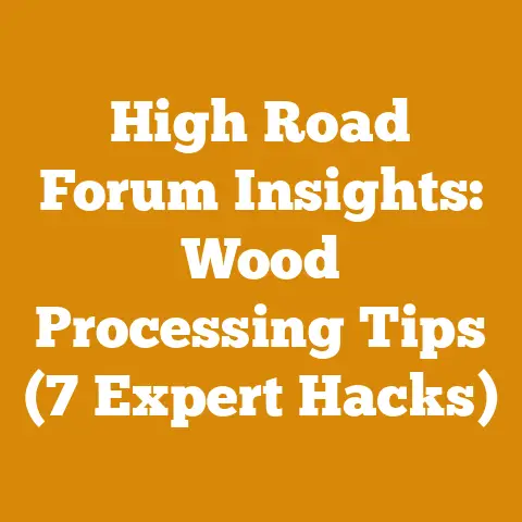 High Road Forum Insights: Wood Processing Tips (7 Expert Hacks)