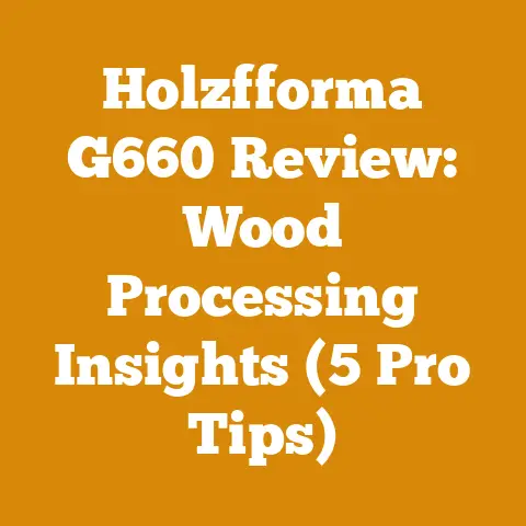 Holzfforma G660 Review: Wood Processing Insights (5 Pro Tips)