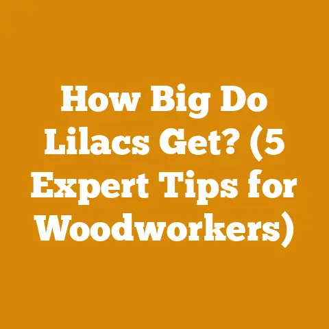 How Big Do Lilacs Get? (5 Expert Tips for Woodworkers)