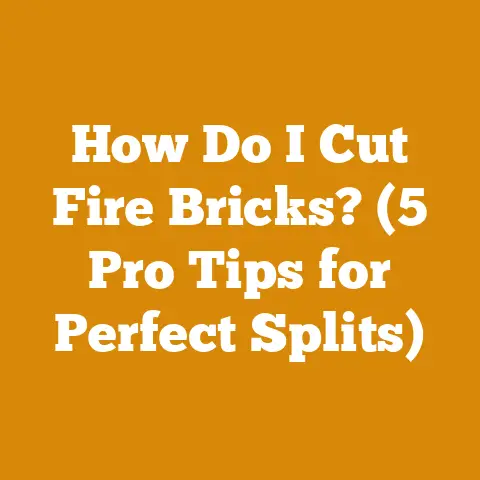 How Do I Cut Fire Bricks? (5 Pro Tips for Perfect Splits)