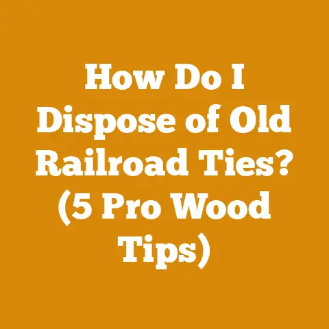 How Do I Dispose of Old Railroad Ties? (5 Pro Wood Tips)