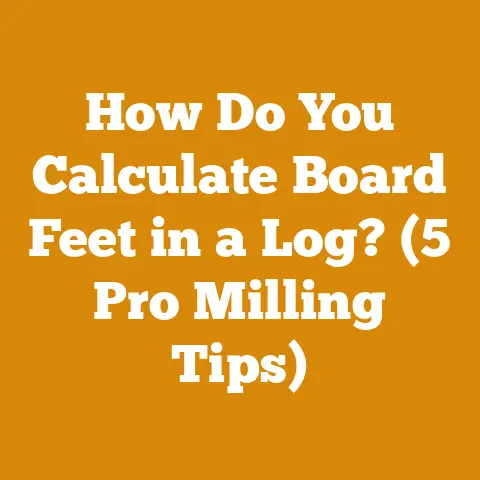 How Do You Calculate Board Feet in a Log? (5 Pro Milling Tips)