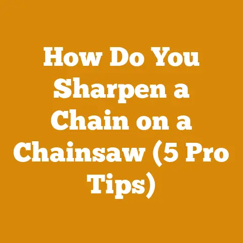 How Do You Sharpen a Chain on a Chainsaw (5 Pro Tips)
