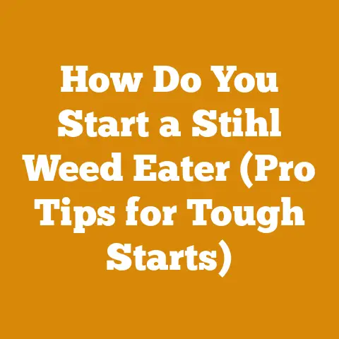 How Do You Start a Stihl Weed Eater (Pro Tips for Tough Starts)