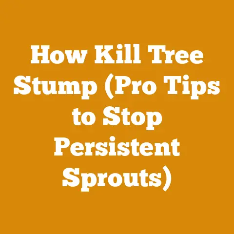 How Kill Tree Stump (Pro Tips to Stop Persistent Sprouts)