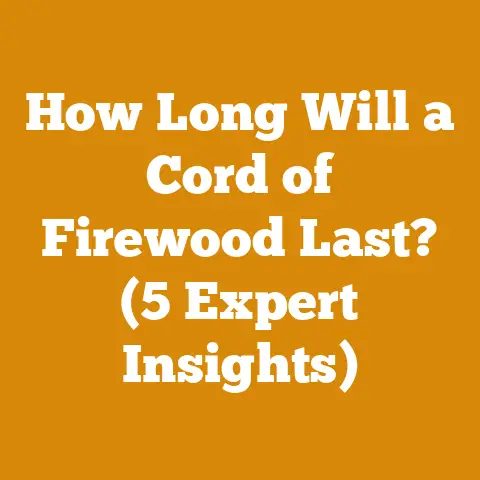 How Long Will a Cord of Firewood Last? (5 Expert Insights)