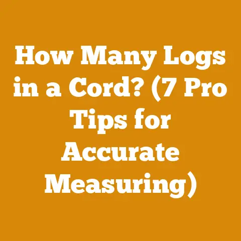 How Many Logs in a Cord? (7 Pro Tips for Accurate Measuring)