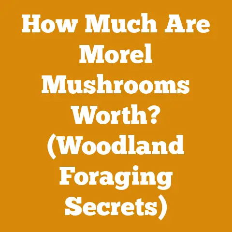 How Much Are Morel Mushrooms Worth? (Woodland Foraging Secrets)
