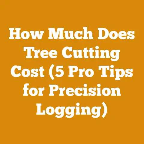 How Much Does Tree Cutting Cost (5 Pro Tips for Precision Logging)