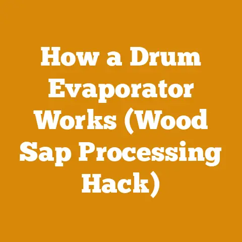 How a Drum Evaporator Works (Wood Sap Processing Hack)