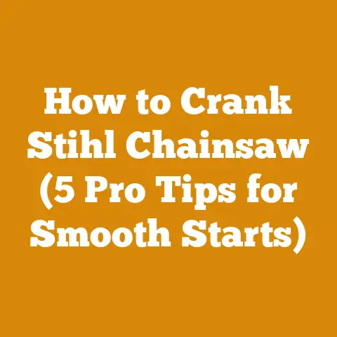 How to Crank Stihl Chainsaw (5 Pro Tips for Smooth Starts)