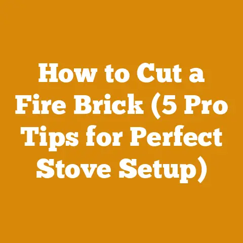 How to Cut a Fire Brick (5 Pro Tips for Perfect Stove Setup)