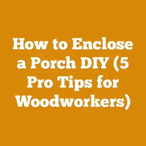 How to Enclose a Porch DIY (5 Pro Tips for Woodworkers)