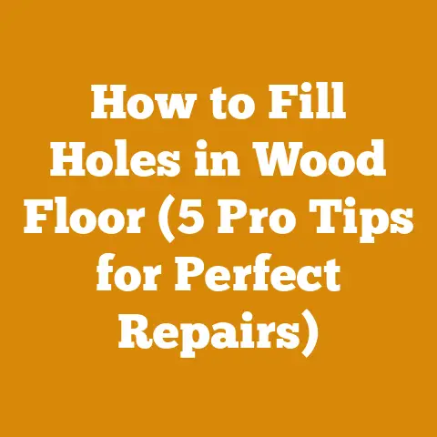 How to Fill Holes in Wood Floor (5 Pro Tips for Perfect Repairs)