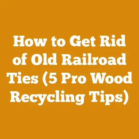 How to Get Rid of Old Railroad Ties (5 Pro Wood Recycling Tips)