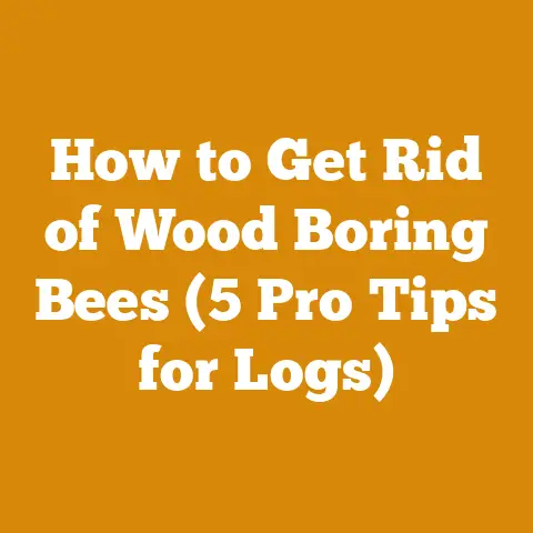 How to Get Rid of Wood Boring Bees (5 Pro Tips for Logs)