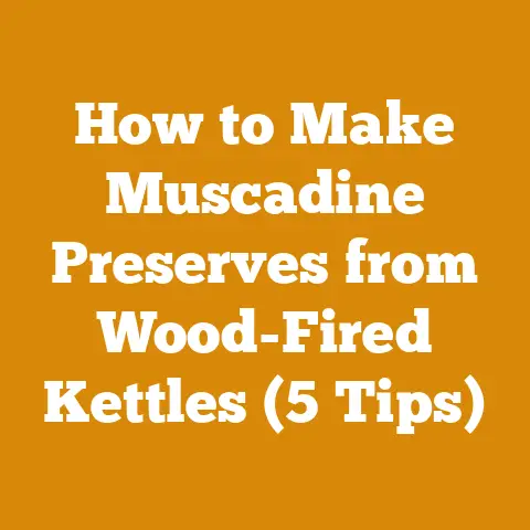 How to Make Muscadine Preserves from Wood-Fired Kettles (5 Tips)