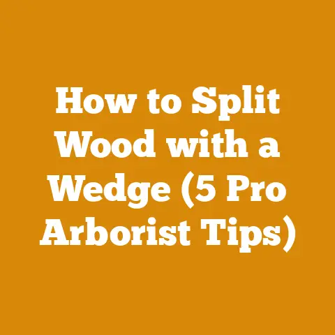 How to Split Wood with a Wedge (5 Pro Arborist Tips)