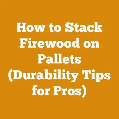 How to Stack Firewood on Pallets (Durability Tips for Pros)