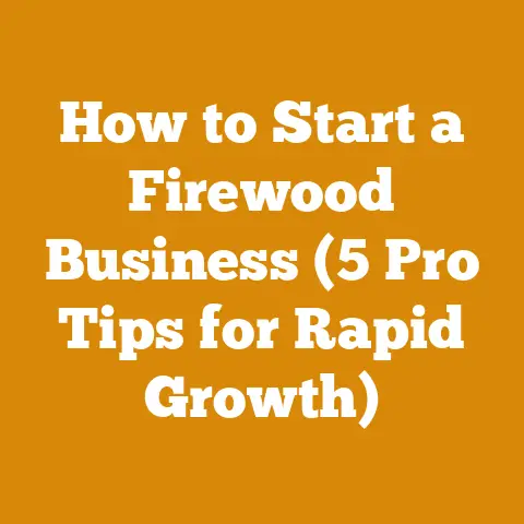 How to Start a Firewood Business (5 Pro Tips for Rapid Growth)