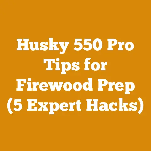 Husky 550 Pro Tips for Firewood Prep (5 Expert Hacks)